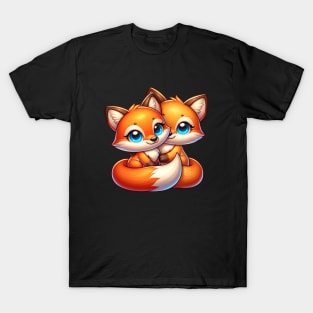 Fox Best Friends - Fox Couple T-Shirt